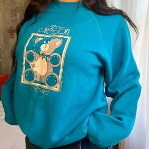 80s vintage hanes crewneck sweater